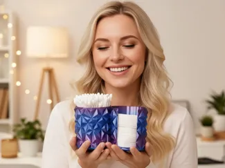 Qtip & Cotton pad holder (Combined or seperate)