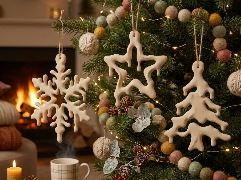 MELTmas Christmas Ornaments 3D model