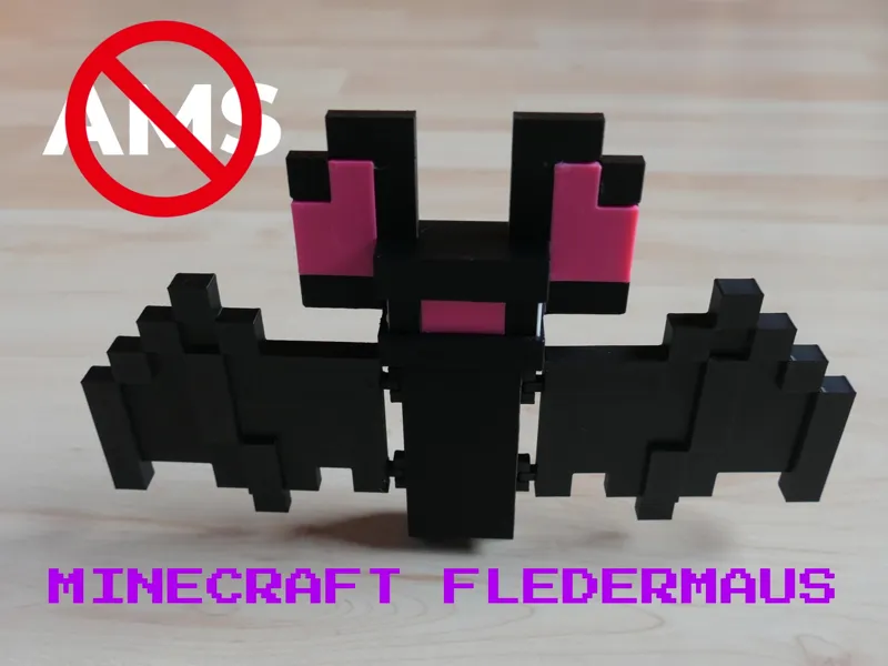 Fledermaus Minecraft ohne AMS