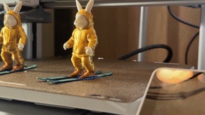 Skiing Rabbit