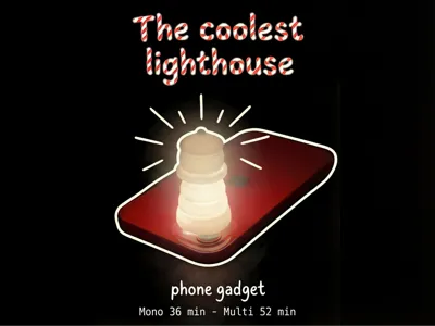 Coolest Lighthouse for your Phone Flash +1000 aura