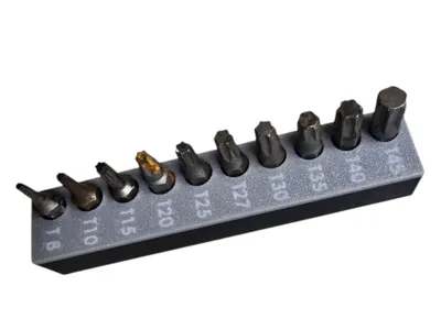 Bit Holder for 10 Bits - T8 to T45 - Magnet