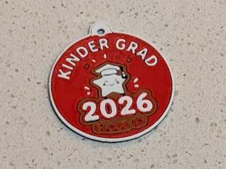 Kindergarten graduation 2026 keychain