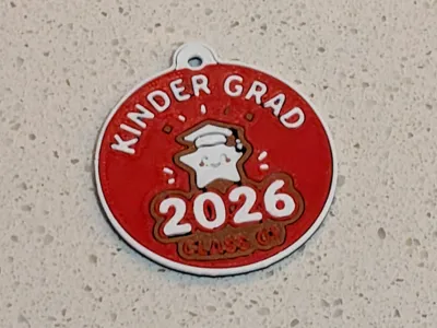 Kindergarten graduation 2026 keychain