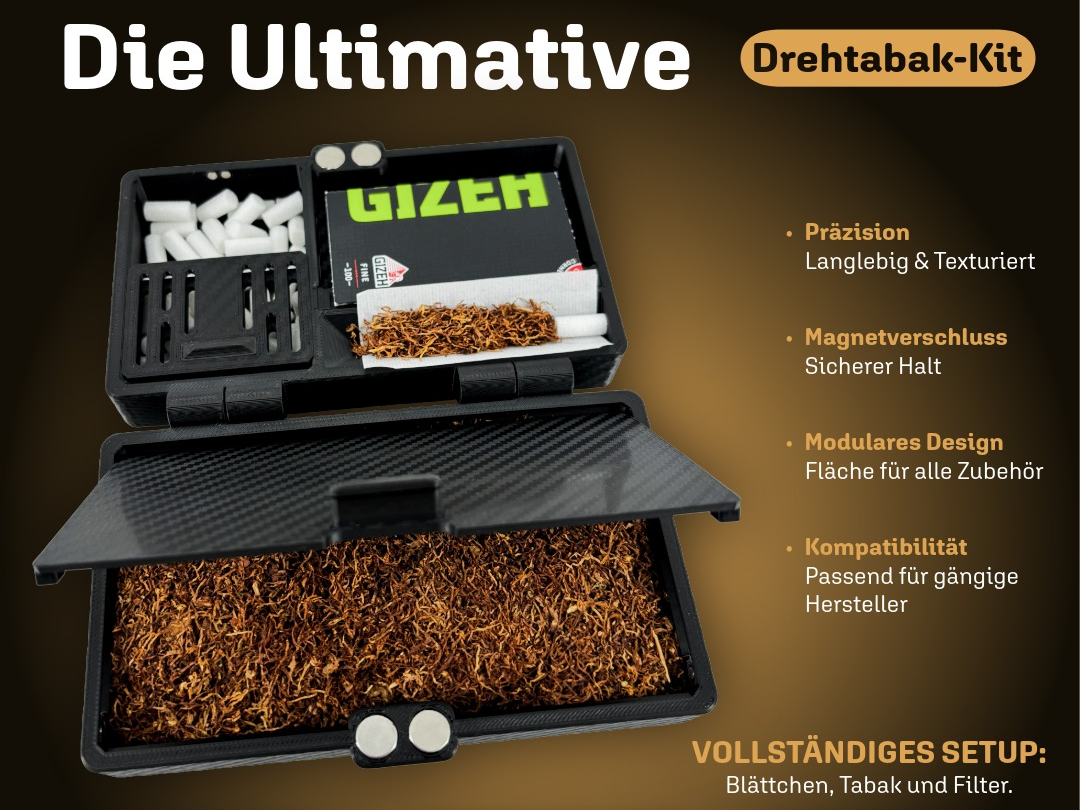 Drehtabak-Kit, Tabakbox