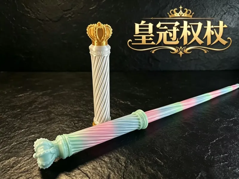 皇冠权杖螺旋伸缩剑~体打印or分件打印