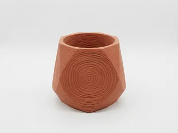 Maceta decorativa: Petrified Wood Ring Planter — vista de referencia 3