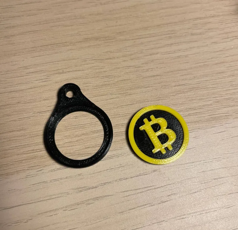 Shopping Cart Coin Bitcoin with holder