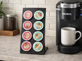 8-Pod K-Cup Holder Minimalist Angled Pod Stand