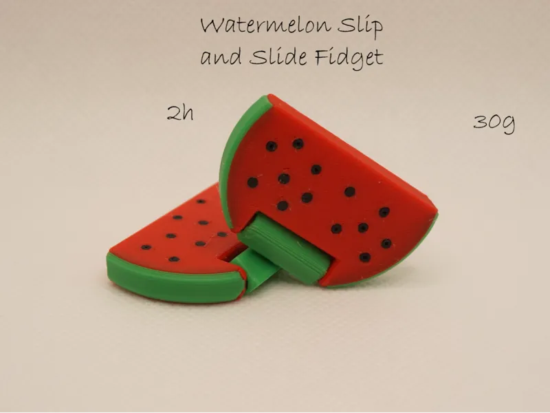 Watermelon Slip and Slide Fidget