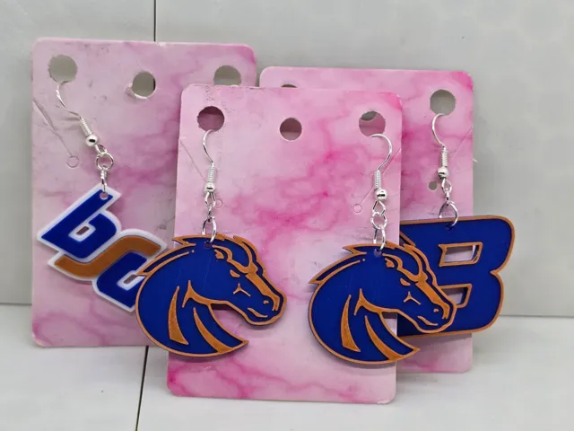 Boise State Earrings