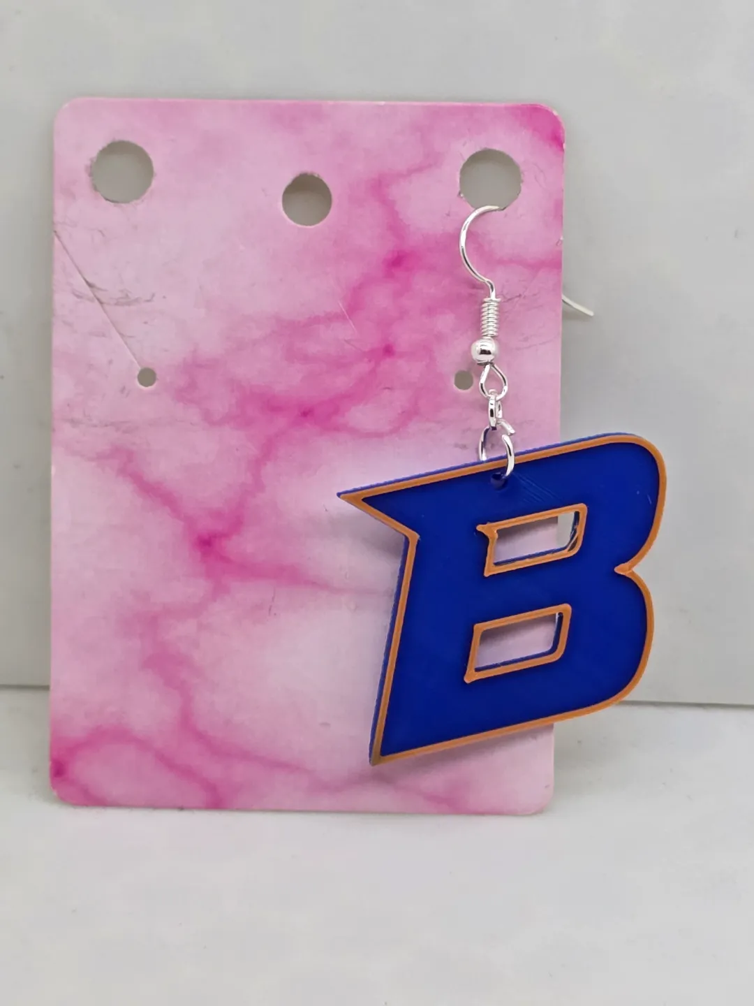 Boise State Earrings view 3