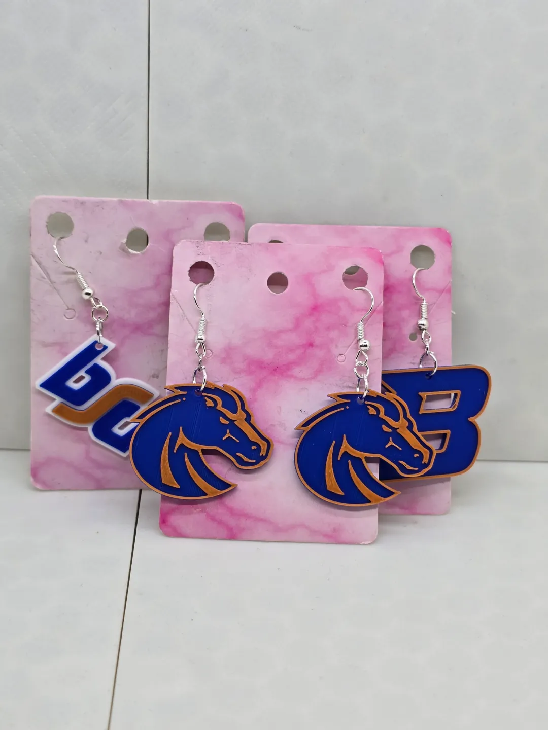 Boise State Earrings view 4