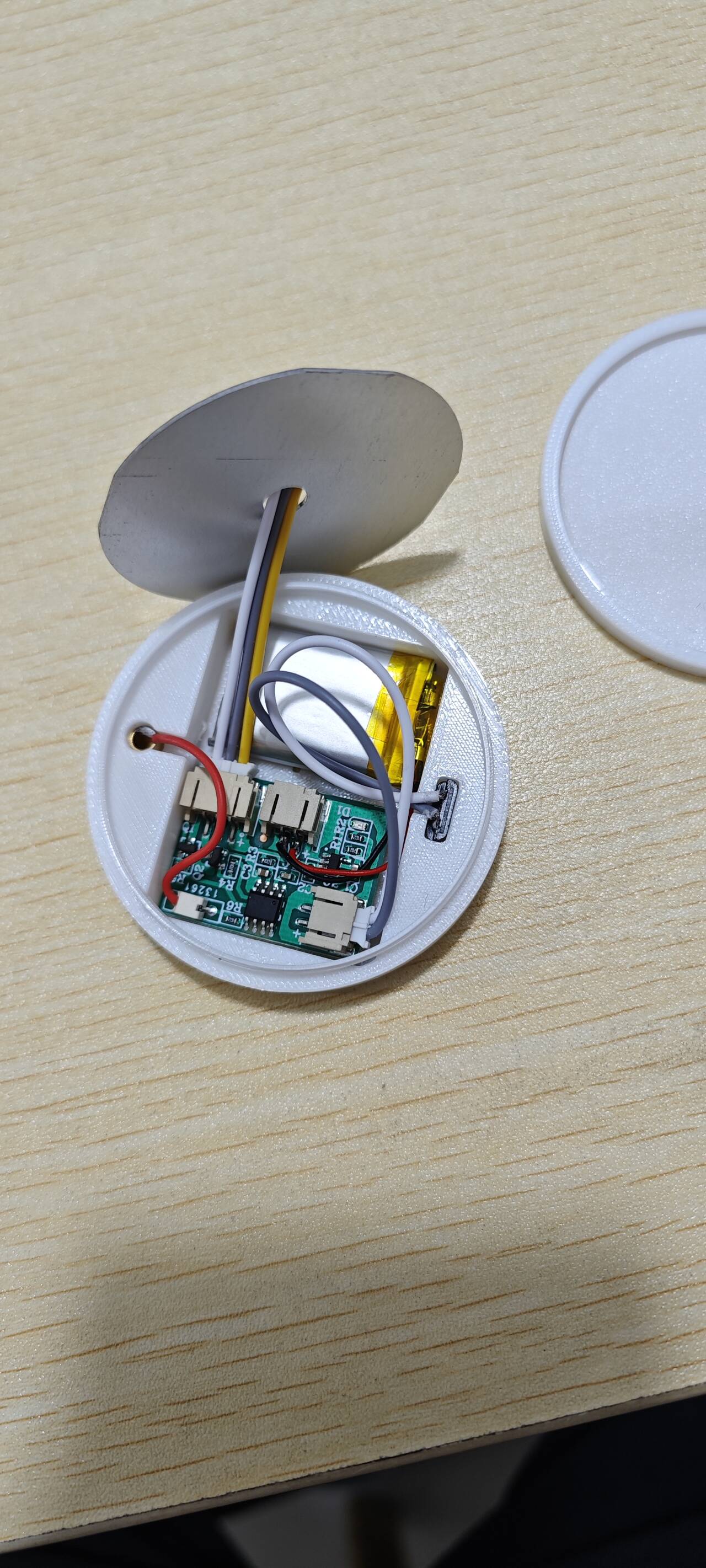Miniatura 3 do modelo 3D 充电款无线代替拓竹001灯组