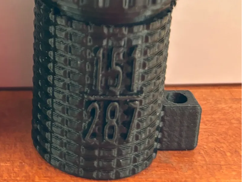 Tactical CR123A battery holder