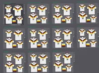 Legenden: einige bekannte Deutschland Legenden - alle Größen