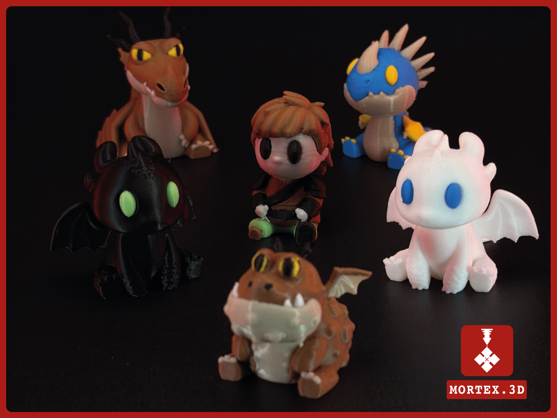 How to train your dragon Mini figures - 1