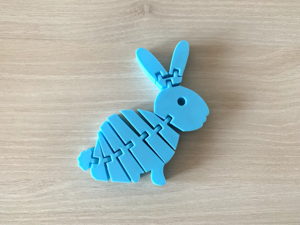 Flexible Bunny / Articulated Bunny - Free 3D Print Model - MakerWorld