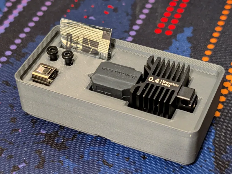 Gridfinity P1S Hotend Holder