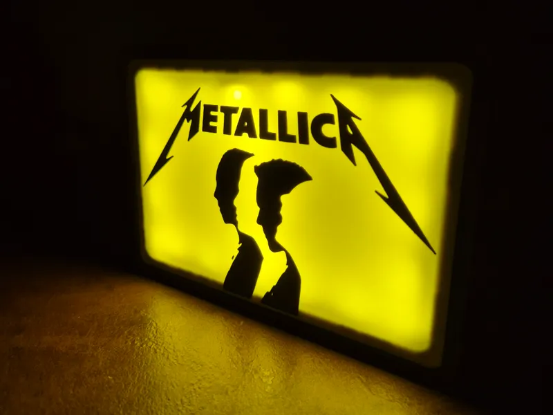 Lâmpada ou Luminária Metallica (Lamp, Light)