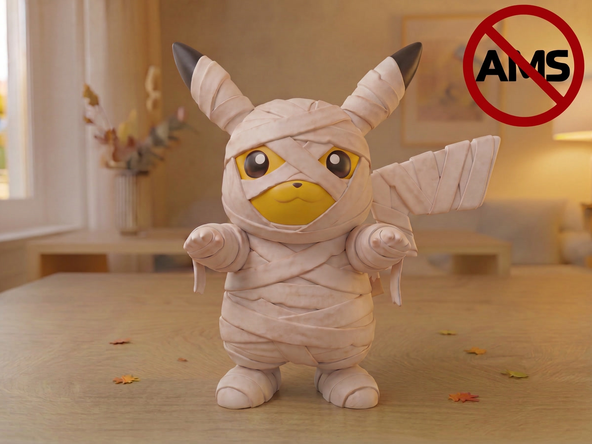 Mummy Pikachu – Halloween Figurine (No AMS) - 1