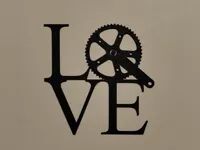 Art mural vélo love — photo 2