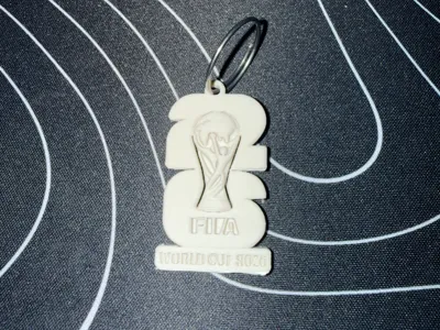 World Cup 2026 Keychain