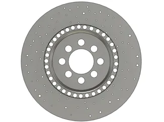 Brake disk coaster