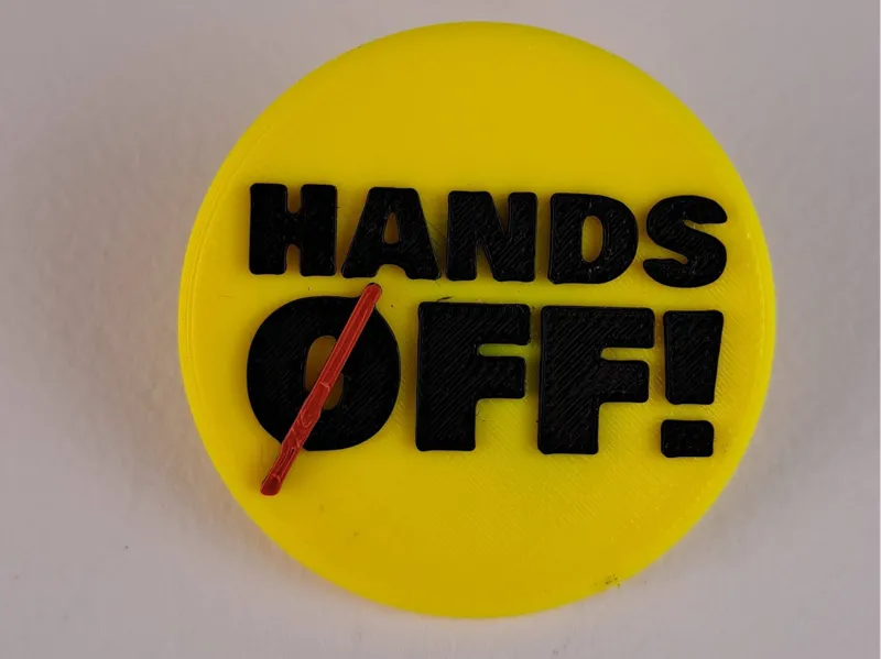 Hands Off Rally Button