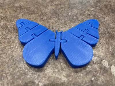 articulated butterfly