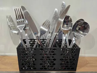 Cutlery Drainer 3 slots with individual drain