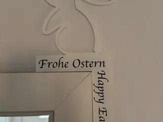 Türrahmen Hocker Osterhase