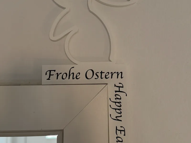 Türrahmen Hocker Osterhase