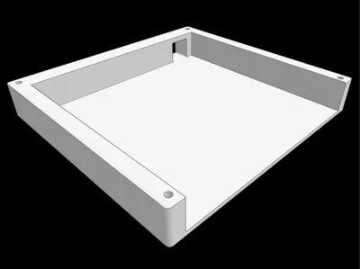 CD ROM under desk mount