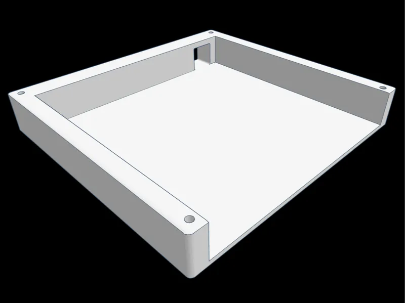 CD ROM under desk mount