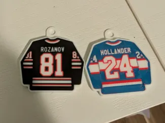 Heated Rivalry Rozanov and Hollander Earrings