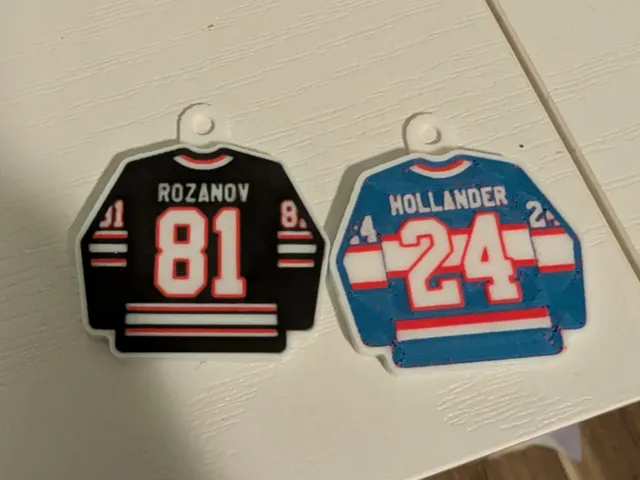 Heated Rivalry Rozanov and Hollander Earrings