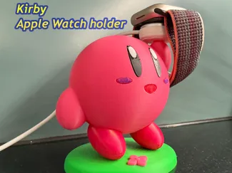 Kirby charger holder for Apple watch