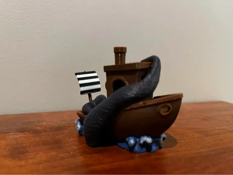 Benchy Boat Pirate Flag