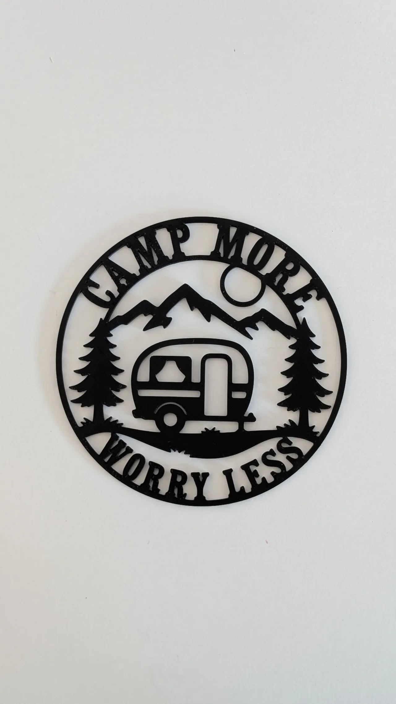 Camp More – Camping & Caravan Wall Sign view 2