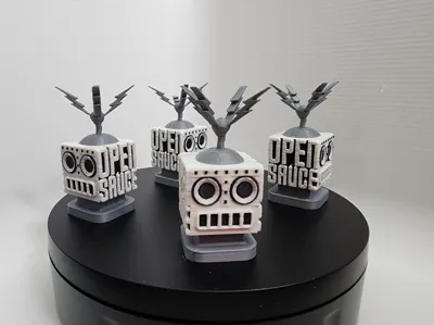 Open Sauce Robot Head Mini Clicker