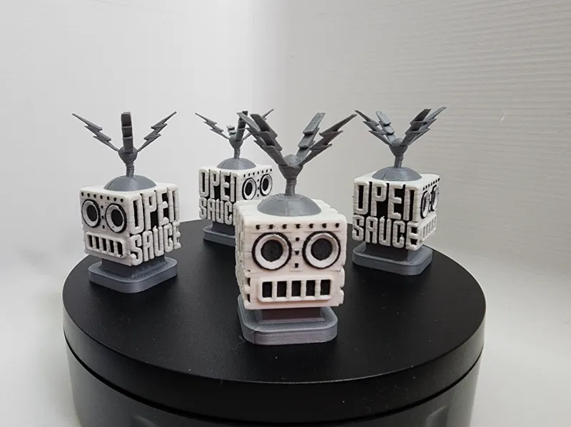 Open Sauce Robot Head Mini Clicker
