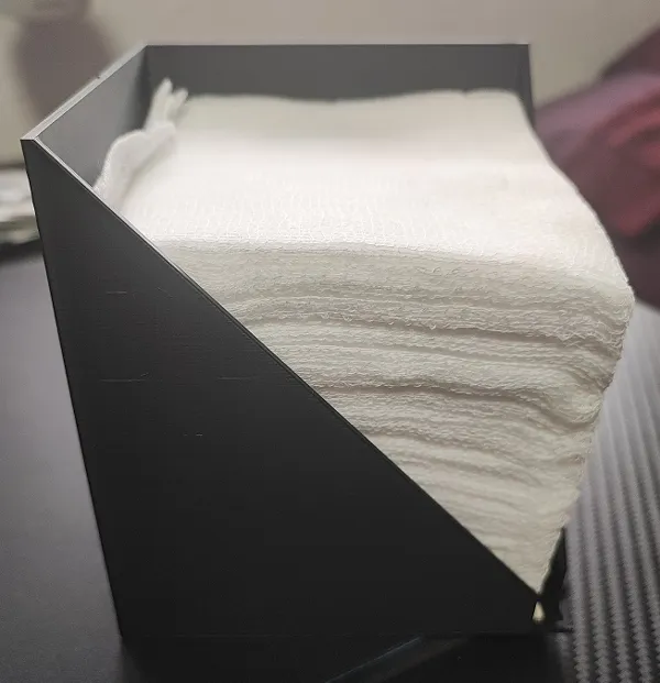 Boîte de rangement pour compresses
