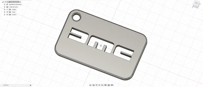 DMC Keychain