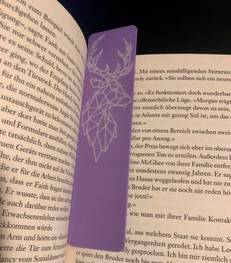 Deer bookmark
