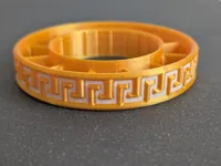 Meander bezel