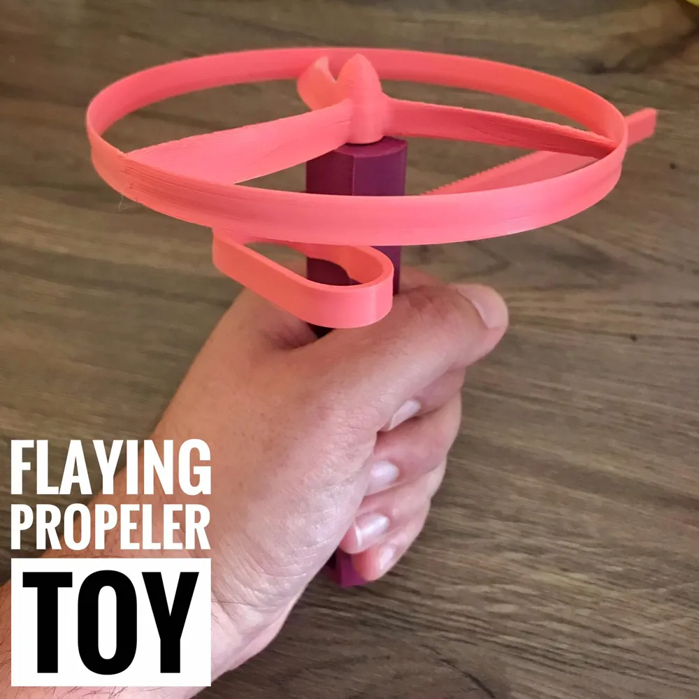 FLYING PROPELLER - New Model Remixed by 3DGarage - MakerWorld
