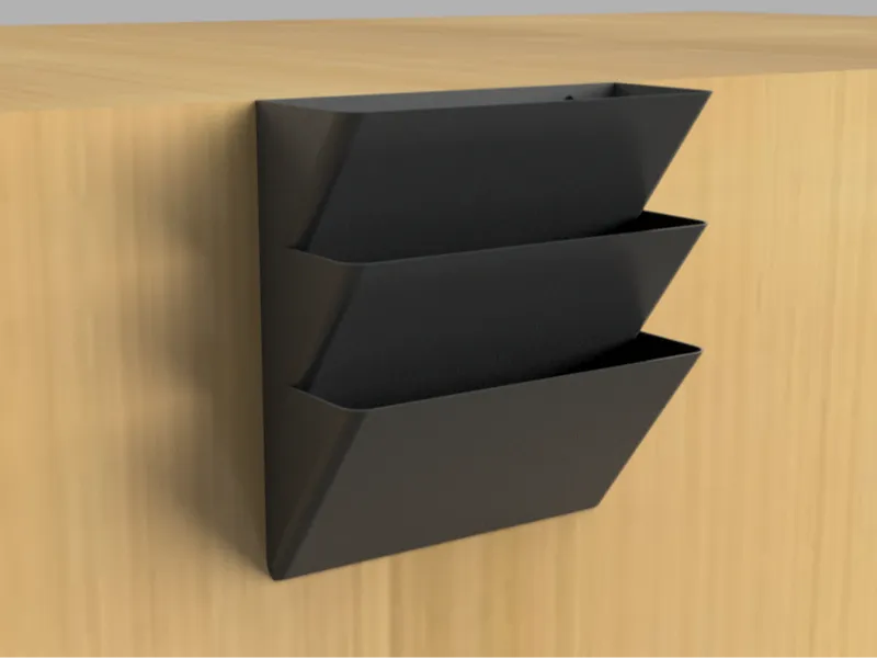 3 Folder Hanging File Organizer