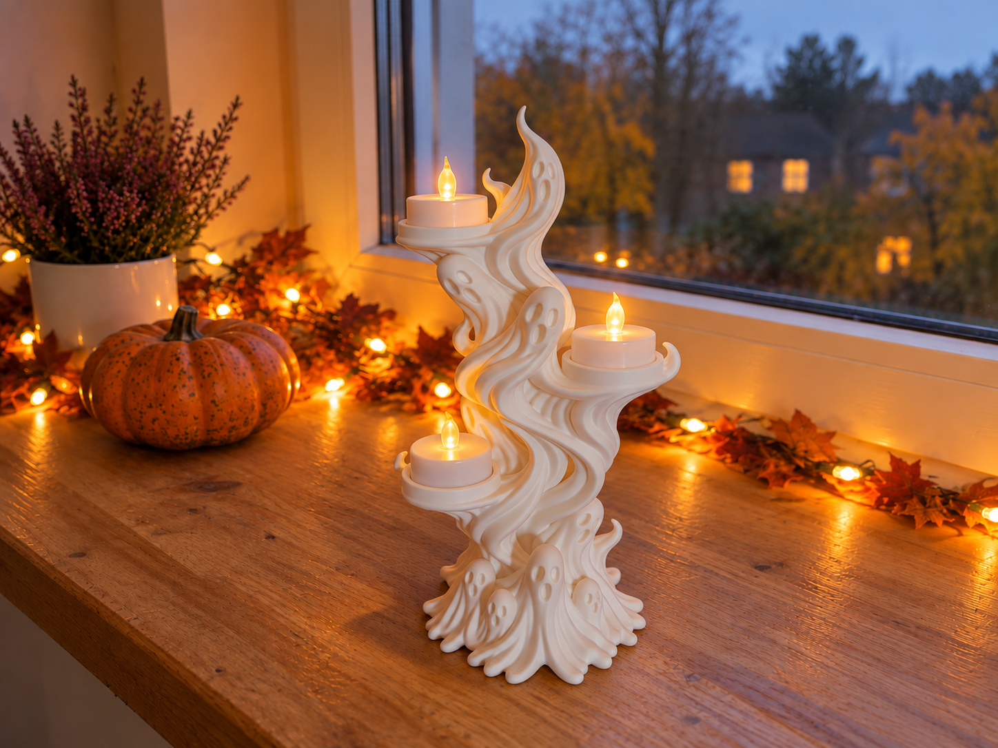 Phanton Spiral with Tea lights - 1