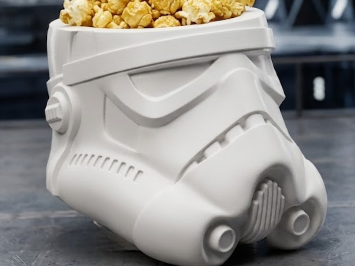 Balde de pipoca Stormtrooper/Porta lápis StarWars